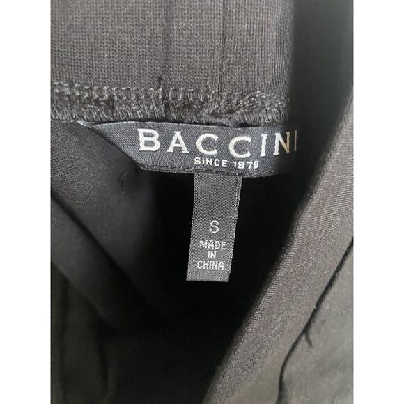 Baccini Womens Pants Sz S Black Stretchy Thick Ponte‎ Knit Rayon Nylon Spandex - Picture 6 of 8